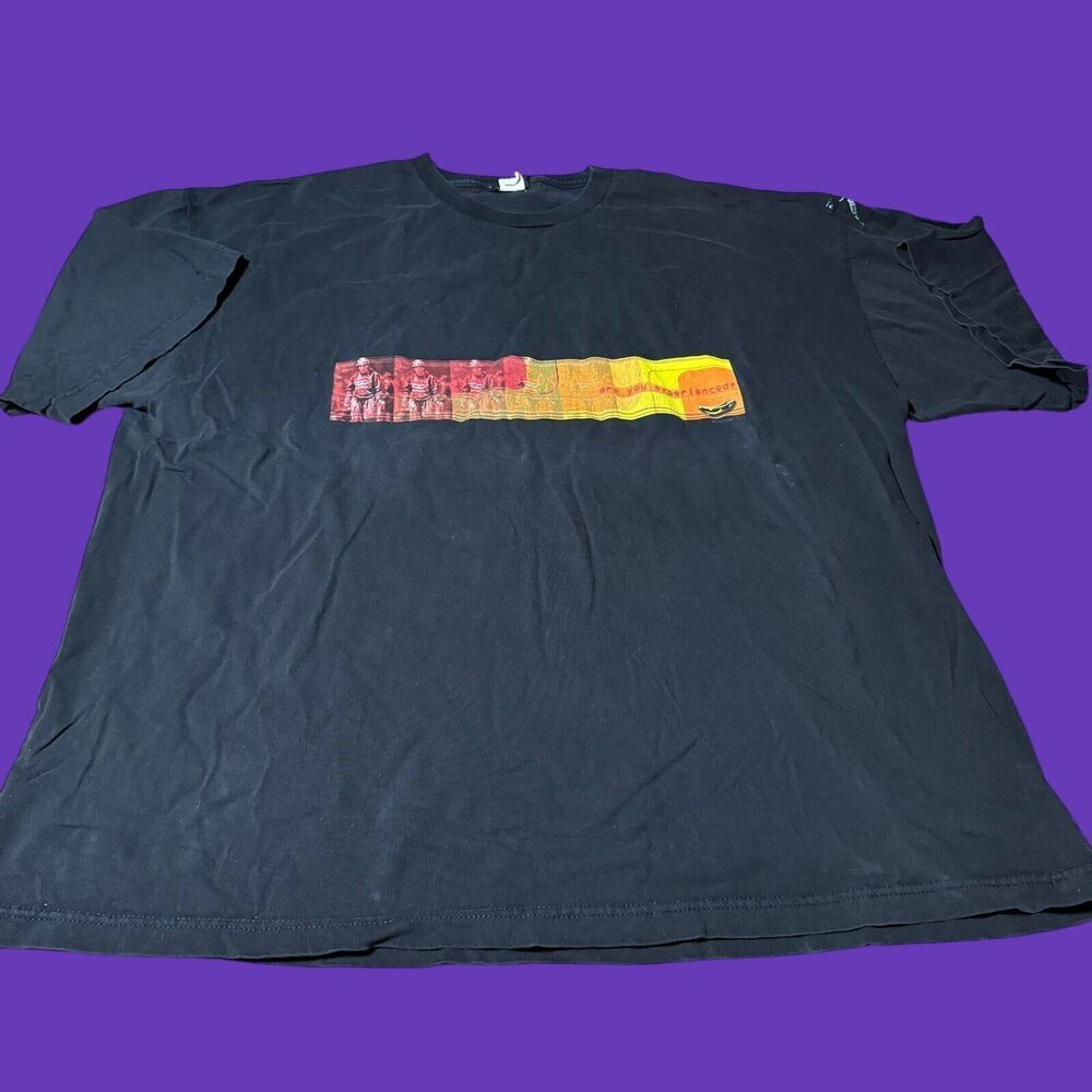 Vintage JT Racing T Shirt 3XL Motocross Sports Black Rare USA Distressed